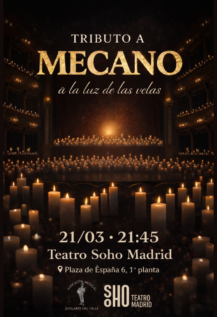 Tributo a mecano a la luz de las velas